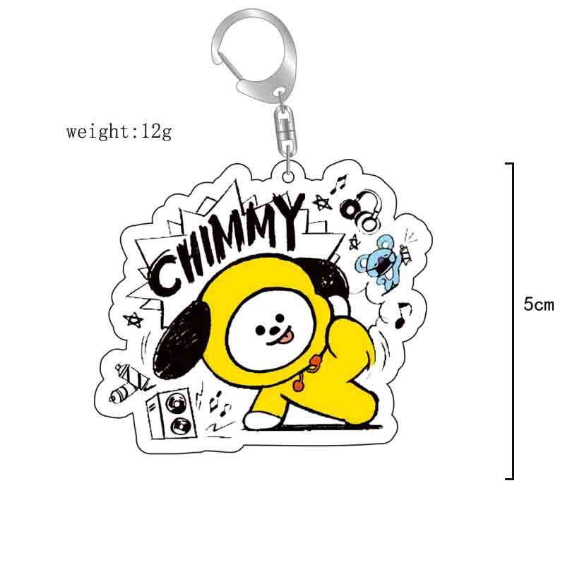 BT21 anime cartoon cute acryli - Anime Merchandise Wholesale recension och pris