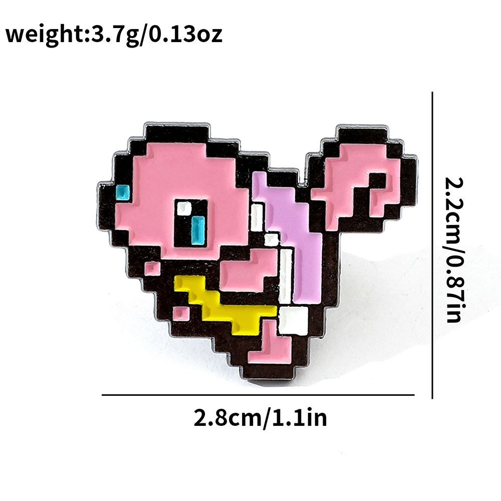 Pixel Mosaic Pokemon Metal Ena - Enamel Pin Set recension och pris