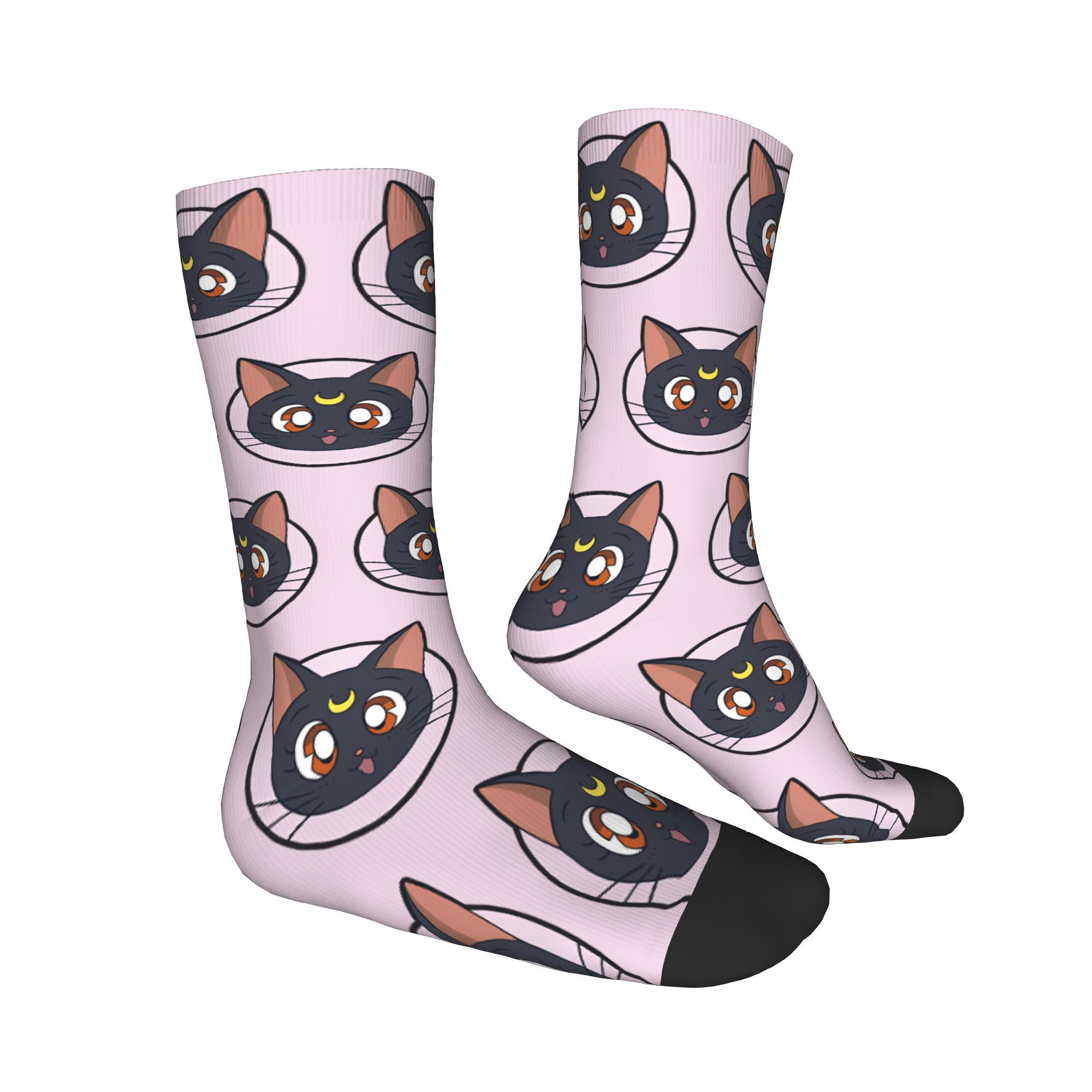 Trendy Unisex Crew Socks Sailo - Anime Merchandise Dress recension och pris
