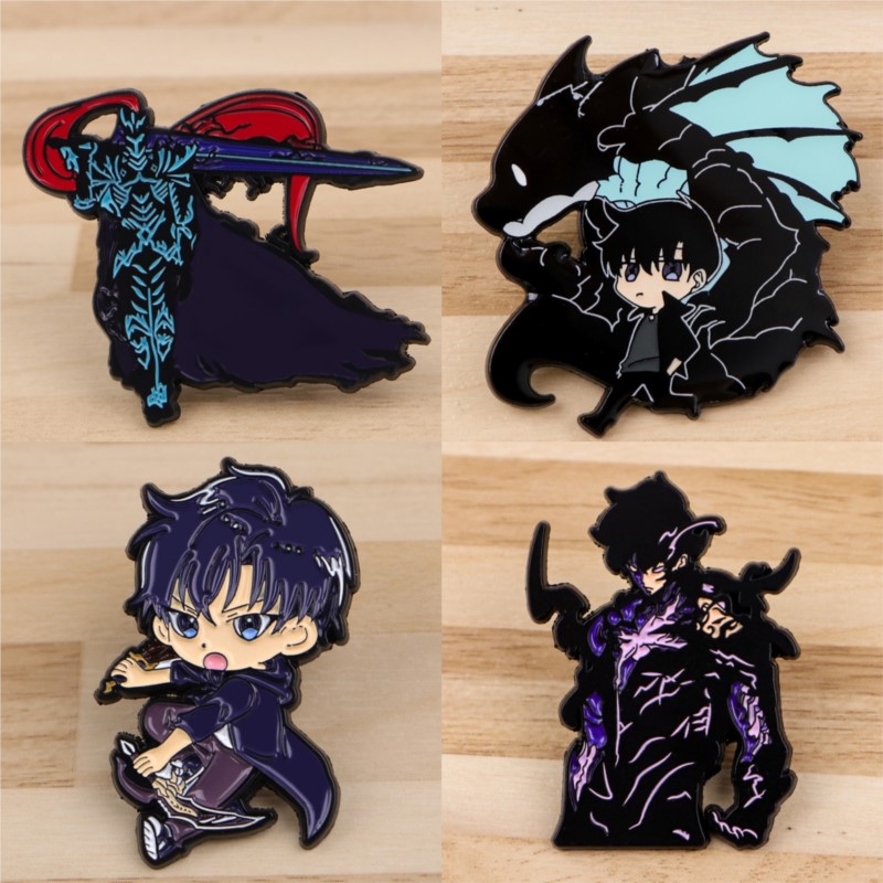 Dark Tone Shadow Monster Sword - Enamel Pin Set recension och pris