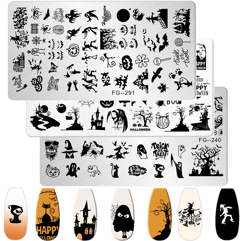 Cartoon Halloween Nail Art Sta - Anime Merchandise Nepal recension och pris